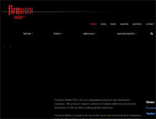 Tablet Screenshot of fireworxmedia.co.za